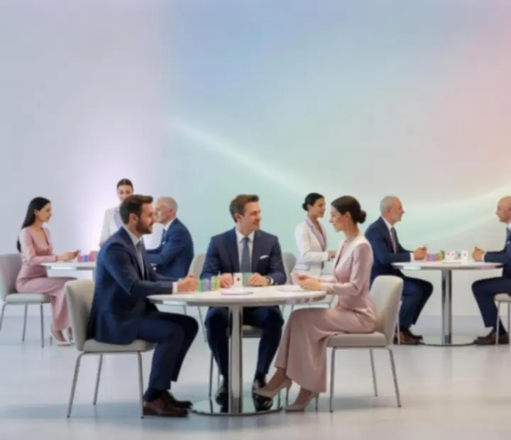 Nowoczesna oprawa eventu w stylu casino